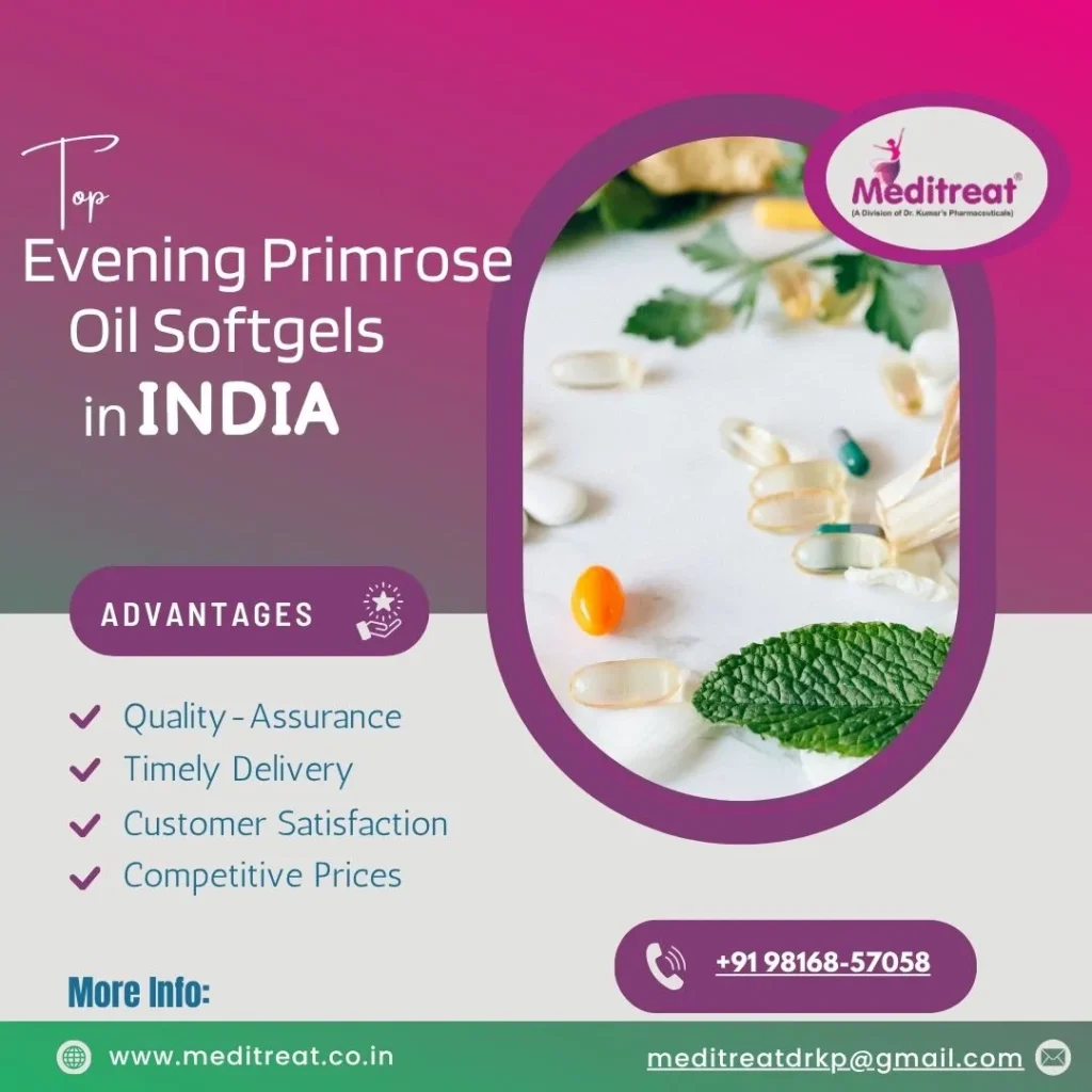 Top 10 Evening Primrose Oil Softgels in India