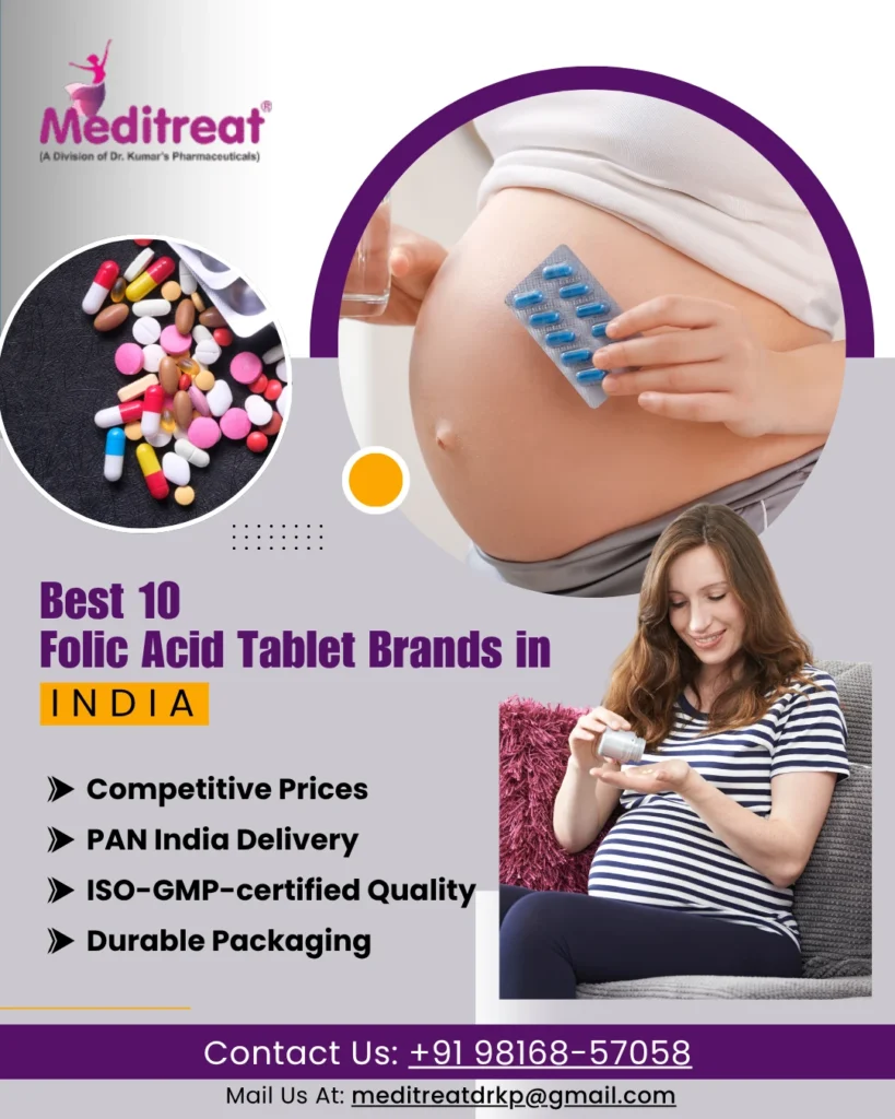 Best 10 Folic Acid Tablet Brands in India