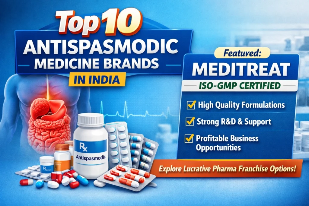 Top 10 Antispasmodic Medicine Brands in India