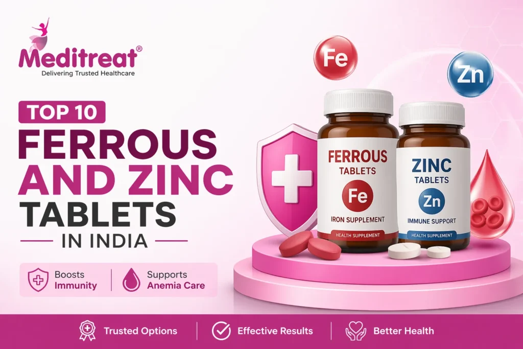 Top 10 Ferrous and Zinc Tablets in India