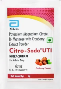Citro-Soda UTI Powder Sachet Cranberry